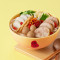 Ān Chún Dàn‧jī Juǎn‧xiān Huái Shān Pèi Xiān Rén Shēn Tāng Mǐ Xiàn Quail Egg, Chicken Roll And Chinese Yam Mixian In Ginseng Soup