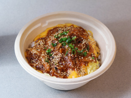 Shāo Kǎo Jiàng Shǒu Sī Jī Bàn Fàn Bbq Pulled Chicken Rice Noodle Bowl