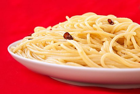 Spaghetti Aglio Olio Und Peperoncino