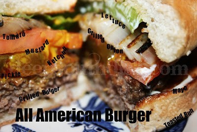 Amerikanischer Burger