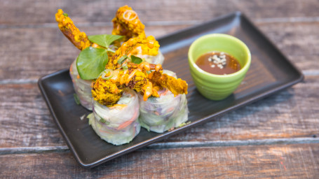 Fresh Spring Rolls With Soft Shell Crab (2 Pieces)