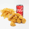 Popcorn Chicken Chips Soft Drinks Jī Mǐ Huā Shǔ Tiáo Kě Lè