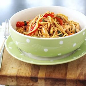 Hühnchen Chow Mein