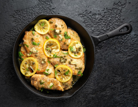 Huhn Piccata