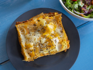 Blauschimmelkäsesalat