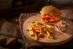 Blauschimmelkäsesalat