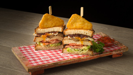 Vegan Club Sandwich (Vg)