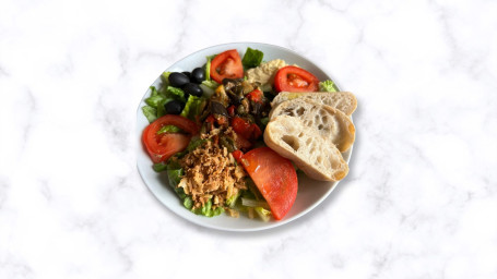 Hummus Ratatouille Salad