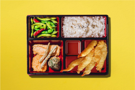 Torpedo Tempura Prawn Bento Box Dà Xiā Tào Cān