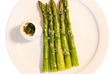 Asparagus, Gribiche, Pangrattato