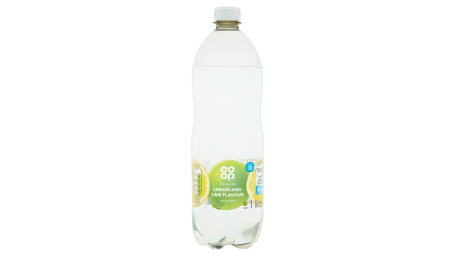 Co-Op Prickelndes Quellwasser Mit Zitronen- Und Limettengeschmack, 1 Liter