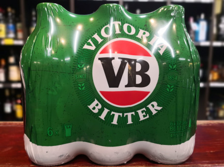 Victoria Bitter Nbsp;Bottle 375Ml 6Pk