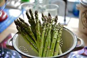Gegrillter Spargel