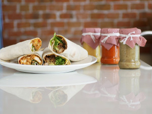 Vegetarischer Burrito