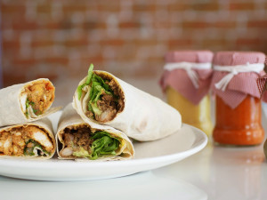 Vegetarischer Burrito