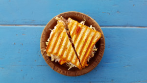 Big Fish Sandwich-Mahlzeit