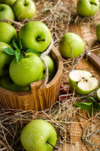 Grüner Apfel