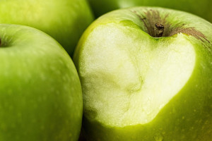 Grüner Apfel