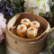 Fǔ Yú Huá Shāo Mài (4Jiàn Steamed Pork, Flat Fish And Shrimp Dumplings (4Pcs