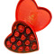 Velvet Heart Medium Box With Heart Chocolates