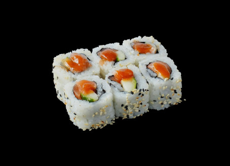 Spicy Salmon Cucumber Uramaki