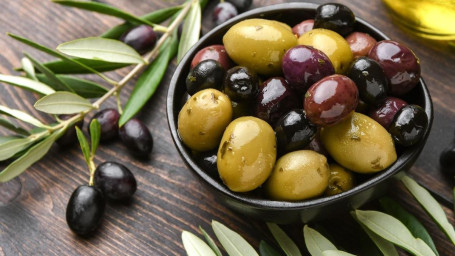 Sélection D'olives (Avec Pain Grillé