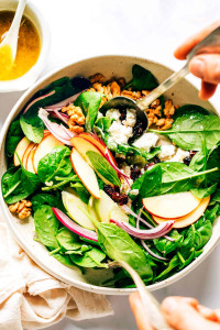 Spinatsalat