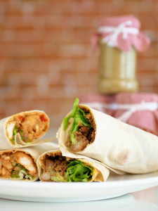 Hühnchen-Burrito