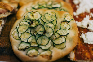 Weiße Pizza