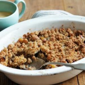 Apfel Crumble