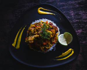 Chili-Huhn