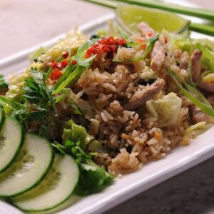 Thai-Gebratener Reis
