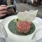 Line-Caught Tuna Tartare Marinated In Sweet Almond Oil And Soy, Avocado Cream And Rice Crisps