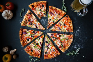 Raketenpizza