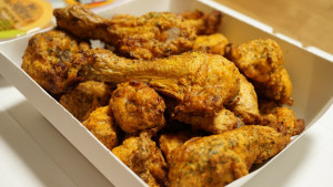 Gebratener Reis Mit Huhn
