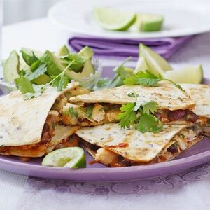 Hühnchen-Quesadillas