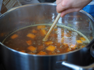 Rindfleischsuppe