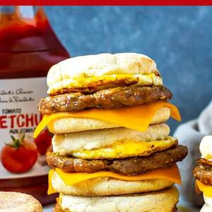 Sausage Mcmuffin Meal