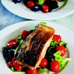 Lachshautsalat