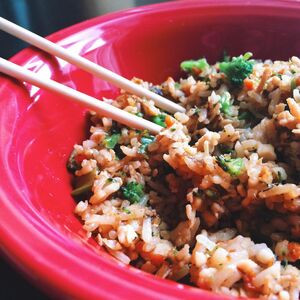 Hausgemachter Gebratener Reis