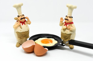 Gebratene Jakobsmuscheln
