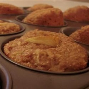 Apfel-Weizenkleie-Muffin