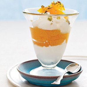 Griechischer Joghurt Honig-Parfait