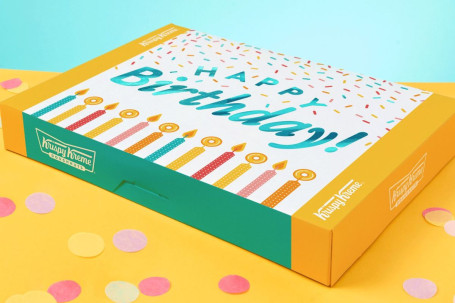 Happy Birthday Dozen Packaging Box