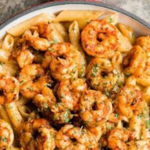 Cajun Garnelen Pasta