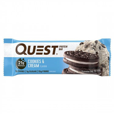 Quest Protein Bar Cookies Cream 60G