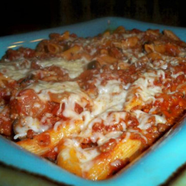 Gebackene Mostaccioli