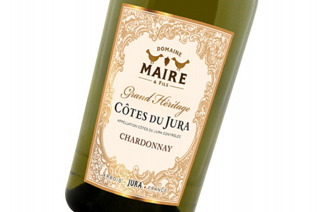 Domaine Maire Heritage' Chardonnay 2018, C Ocirc;Tes Du Jura, France (White Wine)