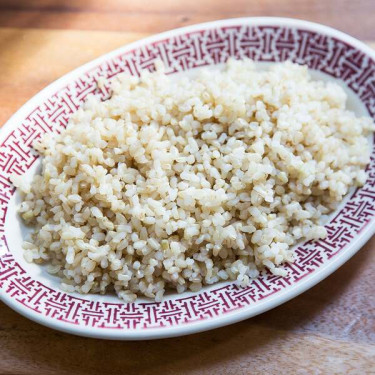 Brauner Gedämpfter Reis