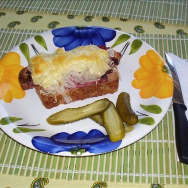 Gegrillter Reuben